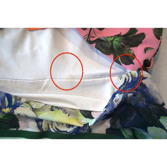 Clover Canyon Swim Multicolor One-Piece Cut-Out Halter Swimsuit, Size S - Picture 2 of 8